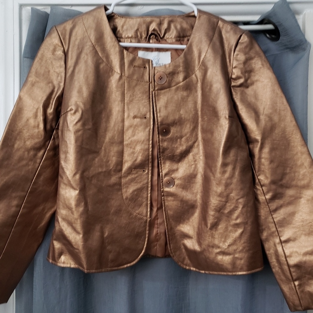 Jaclyn Smith cropped jacket